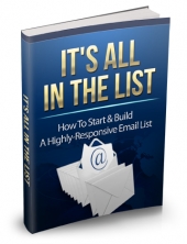 Thumbnail Its All In The List With MRR (Master Resell Rights)