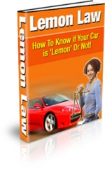 Thumbnail Lemon Law With MRR (Master Resale Rights)