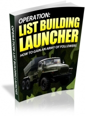 Thumbnail List Building Launcher With MRR (Master Resale Rights)