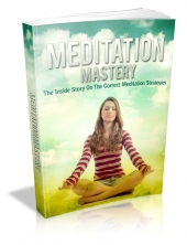 Thumbnail Meditation Mastery With MRR (Master Resale Rights)