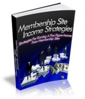 Thumbnail Membership Site Income Strategies With MRR (Master Resale Rights)