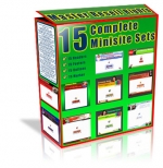 Thumbnail 15 Complete Minisite Sets - With Master Resale Rights