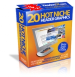 Thumbnail 20 Hot Niche Header Graphics V2 - With Master Resale Rights