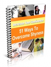Thumbnail 51 Ways to Overcome Shyness and Low Self-Esteem With Resale Rights