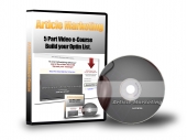 Thumbnail Article Marketing 5 Part Video e-Course - With Master Resale Rights