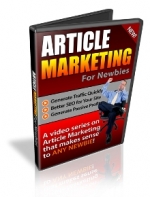 Thumbnail Article Marketing For Newbies - With Private Label Rights