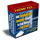 Thumbnail Add Automatically Updating Content To Your Website