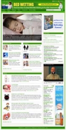 Thumbnail Bedwetting Website - With Private Label Rights