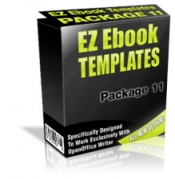 Thumbnail EZ Ebook Templates Package 11 - With Master Resale Rights