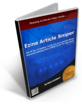 Thumbnail Ezine Article Sniper - With Resale Rights