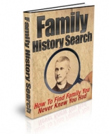 Thumbnail Family History Search - With Private Label Rights