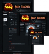 Thumbnail Halloween Pumpkin WP Theme - With Master Resale Rights