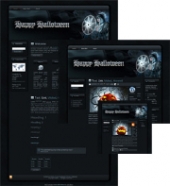 Thumbnail Halloween Sorceress WP Theme - With Master Resale Rights
