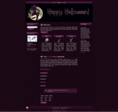 Thumbnail Halloween Witch WP Theme - With Master Resale Rights