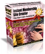 Thumbnail Instant Membership Site Creator Version 3.2 - With Master Resale Rights