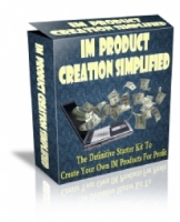 Thumbnail IM Product Creation Simplified - With Master Resale Rights