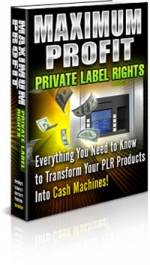 Thumbnail Maximum Profit Private Label Rights With Private Label Rights