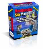 Thumbnail Membership Site Manager V.2 - With Master Resale Rights