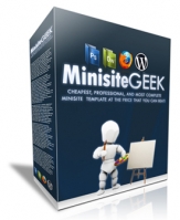 Thumbnail Minisite Geek - With Master Resale Rights