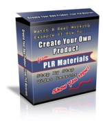 Thumbnail Create Your Own Product From PLR Materials