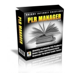 Thumbnail PLR Manager - With Master Resale Rights
