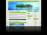 Thumbnail Palm Tree Island WP Theme - With Master Resale Rights