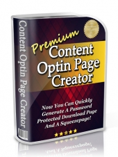 Thumbnail Premium Content Optin Page Creator - With Resell Rights