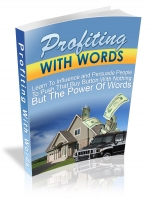 Thumbnail Profiting With Words - With Master Resale Rights