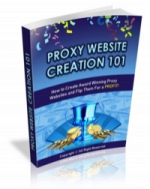 Thumbnail Proxy Website Creation 101 - With Master Resale Rights