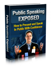 Thumbnail Public Speaking Exposed - With Master Resell Rights