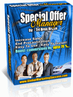 Thumbnail Special Offer Manager - With Master Resale Rights