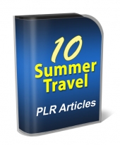 Thumbnail 10 Summer Travel PLR Articles - With Private Label Rights