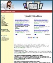 Thumbnail Tablets Website - With Private Label Rights