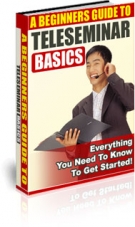 Thumbnail A Beginners Guide To Teleseminar Basics - With Private Label Rights