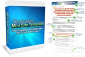 Thumbnail The Amazing Minisite Template