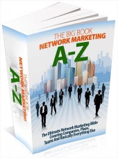 Thumbnail The Big Book Network Marketing A-Z - With Master Resale Rights