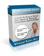 Thumbnail Virtual Sales Bot - With Resale Rights