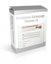 Thumbnail Wordpress Salespage Themes V1 - With Private Label Rights