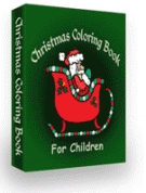 Thumbnail Christmas Coloring Book for Children - With Giveaway Rights