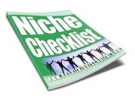 Thumbnail Niche Checklist With Resell Rights