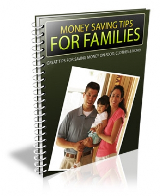 Product picture Money Saving Tips For Families