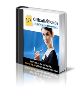 Product picture 10 Critical Mistakes To Avoid At The Job Interview With MRR (Master Resale Rights)