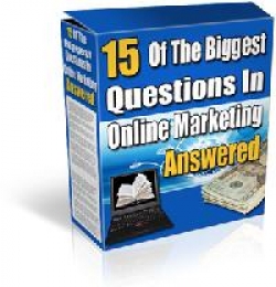 Product picture 15 Of The Biggest Questions In Online Marketing