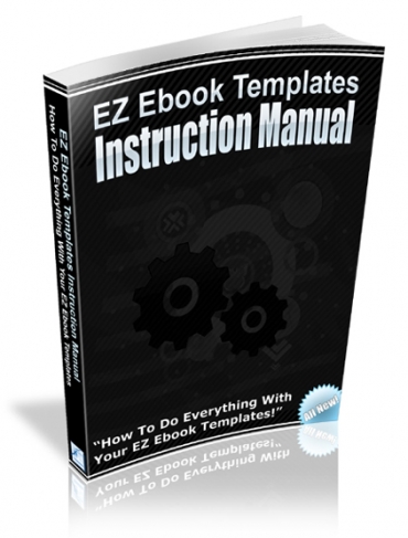 Product picture EZ Ebook Templates Instruction Manual With MRR (Master Resell Rights)