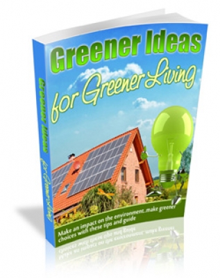 Product picture Greener Living for Greener Living With MRR (Master Resale Rights)