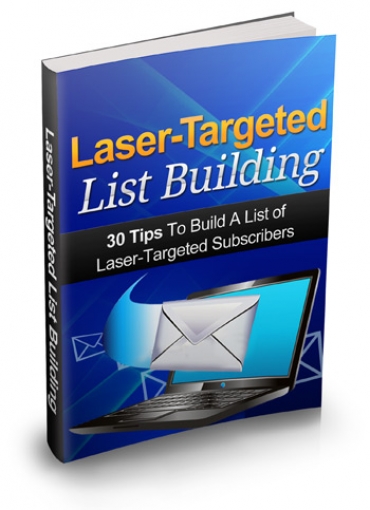Product picture Laser Targeted List Building With MRR (Master Resell Rights)