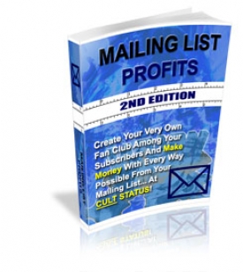Product picture Mailing List Profits : 2nd Edition With MRR (Master Resale Rights)