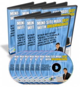 Product picture Mini-Site Made Easy With Dreamweaver With MRR (Master Resale Rights)
