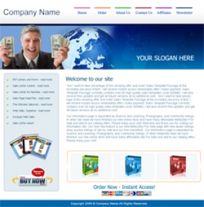 Product picture 5 HTML Templates & 3 Blog Themes - With Private Label Rights