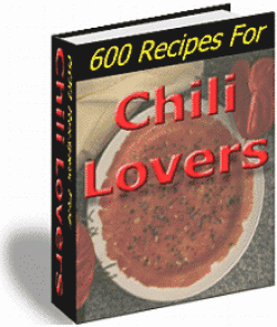 Product picture 600 Recipes For Chili Lovers - With Resell Rights